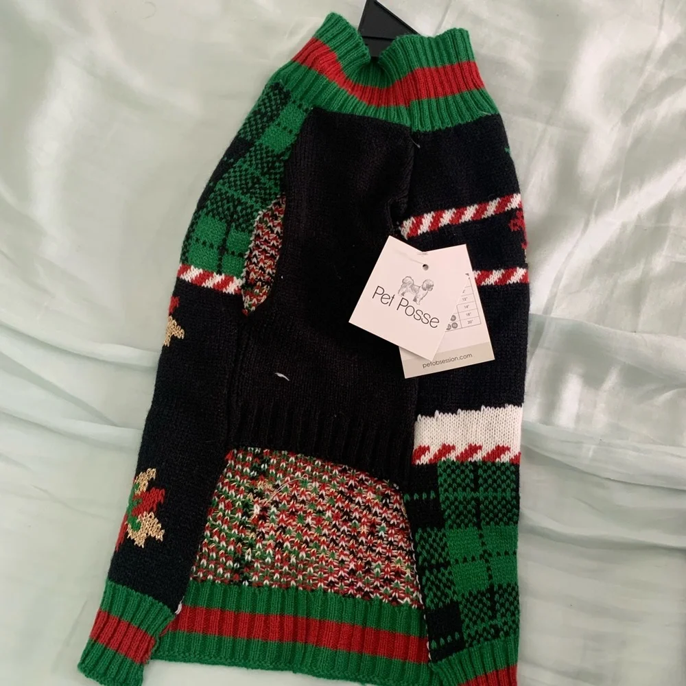 2 for $25 Festive Holiday Dog Sweater